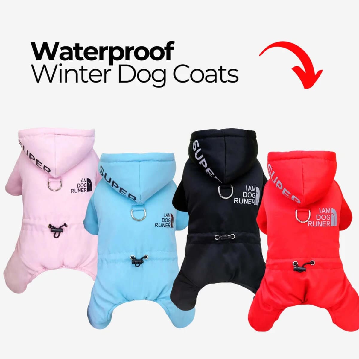 🔥 Limited time special 💝- Cozy Waterproof Winter Coat for Small Dogs