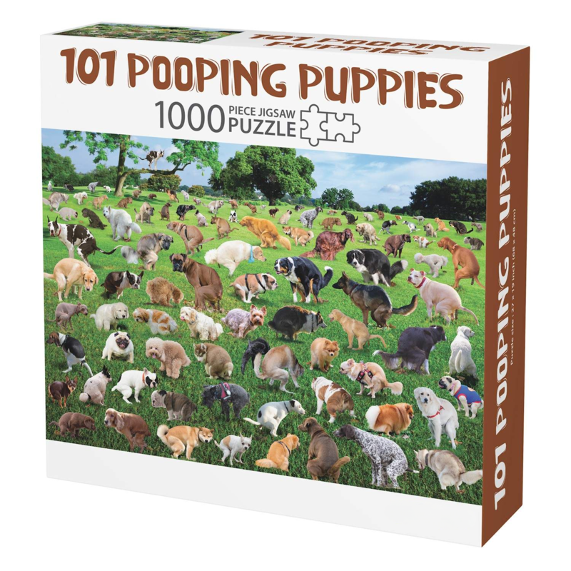 ๐ฅ Hot Sale 20% off ๐- 101 Pooping Puppies 1000-Piece Jigsaw Puzzle ๐งฉ