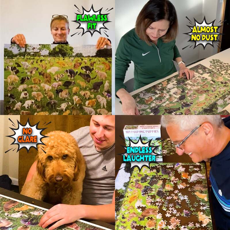 ๐ฅ Hot Sale 20% off ๐- 101 Pooping Puppies 1000-Piece Jigsaw Puzzle ๐งฉ