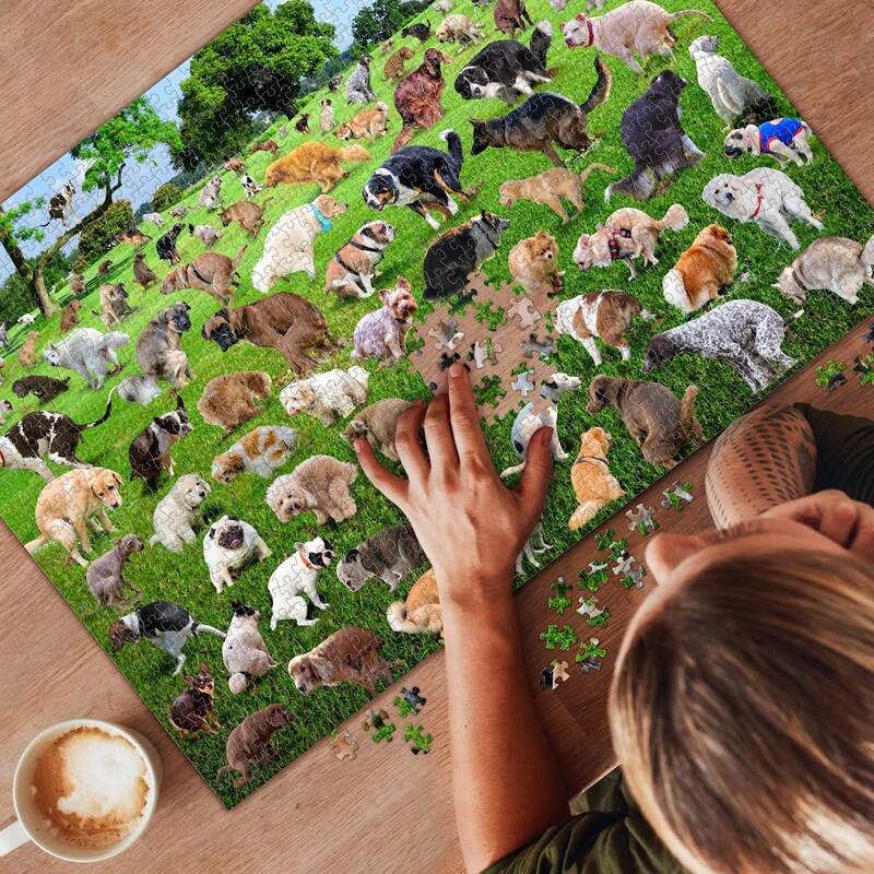 ๐ฅ Hot Sale 20% off ๐- 101 Pooping Puppies 1000-Piece Jigsaw Puzzle ๐งฉ