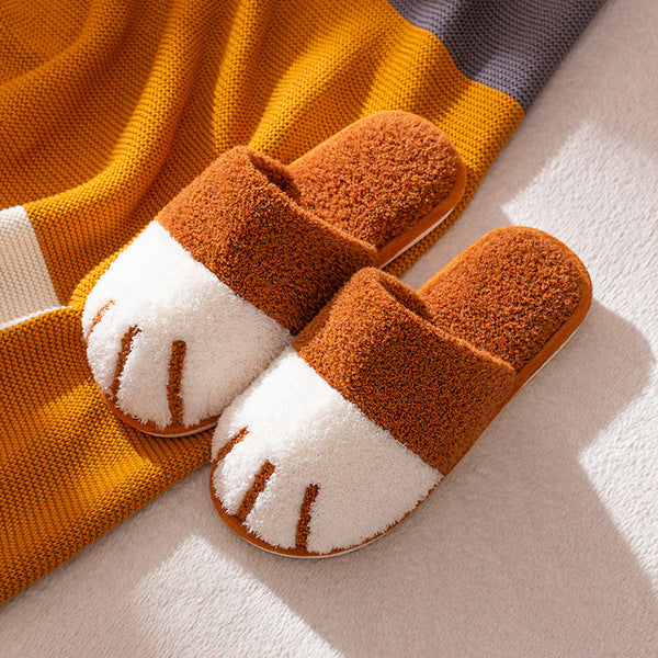 ⚡Clearance sale - Fluffy Cat Paw Slippers🔥