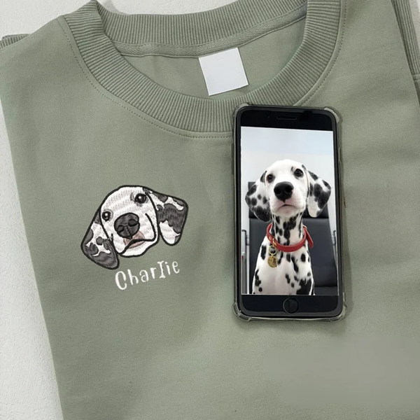🔥Hot Sale 30% off - Personalized Embroidered Pet Name Hoodies and Sweatshirts