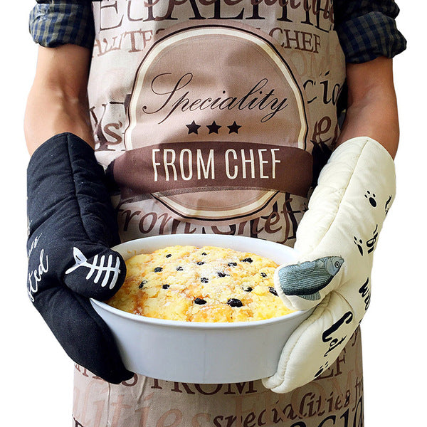 Kitty Oven Gloves