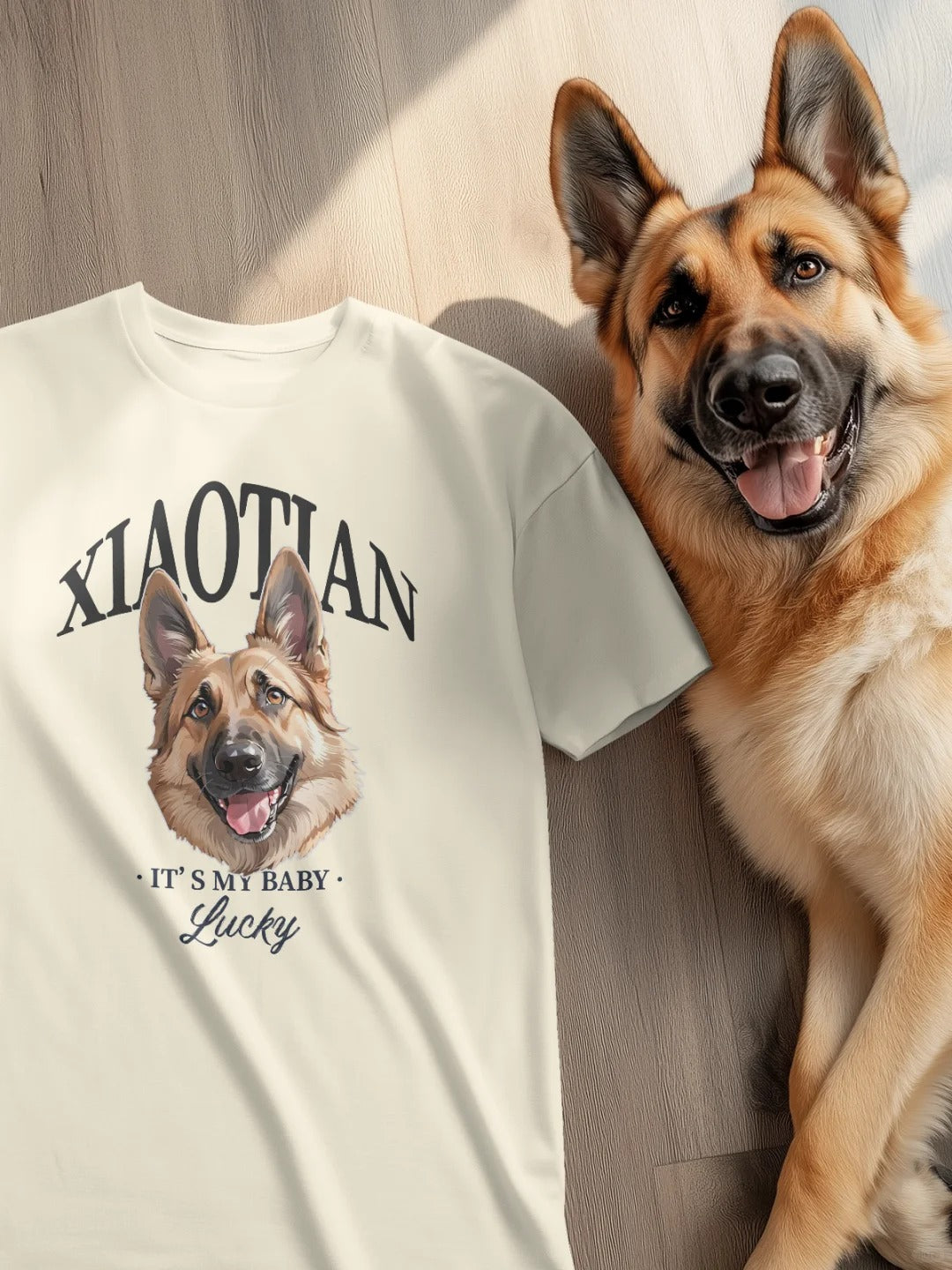 Custom Cartoon Pet T-Shirt | Personalized Cotton Tee | Buy 2 Get 15%off & Free Shipping