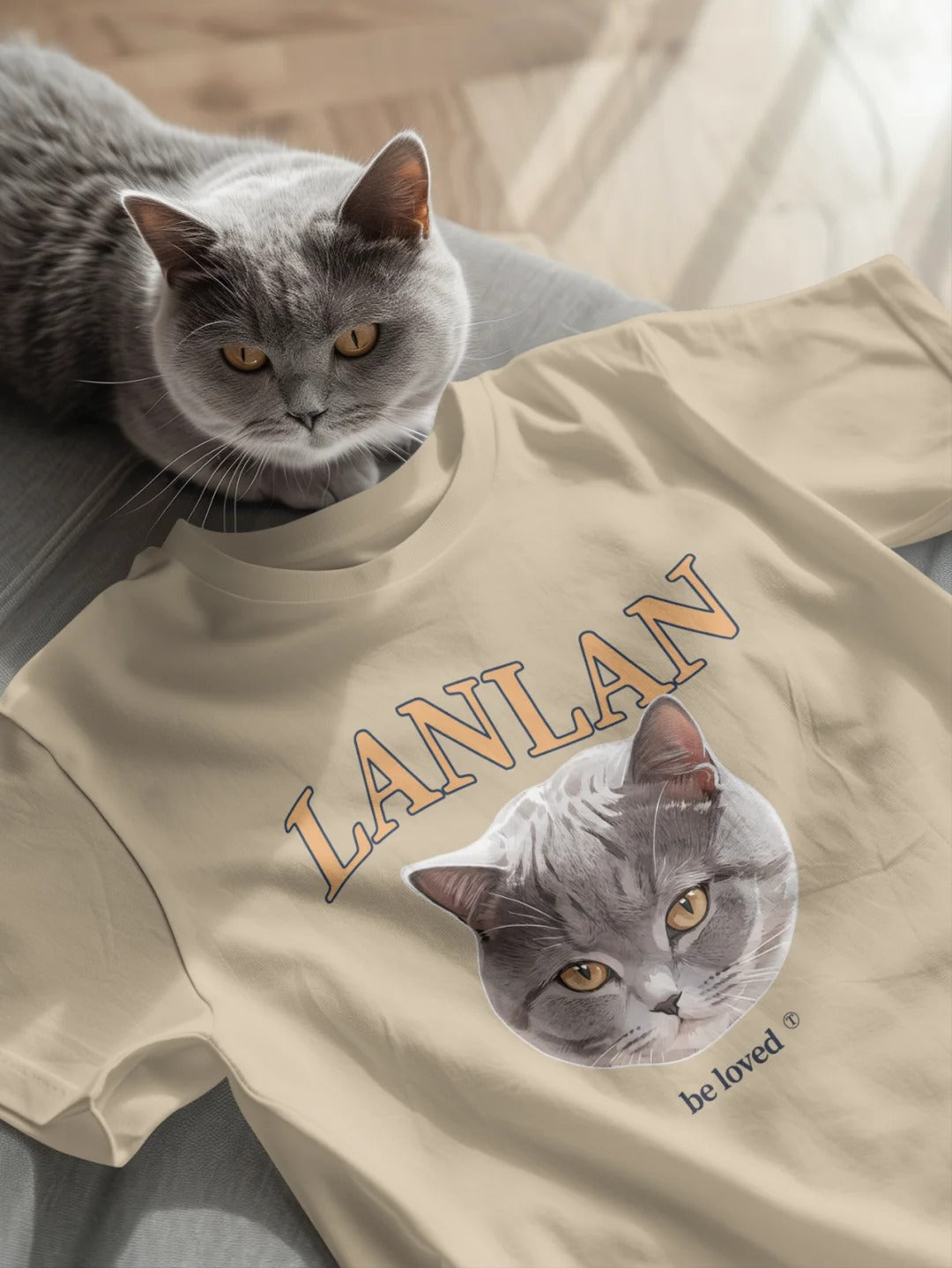 Custom Cartoon Pet T-Shirt | Personalized Cotton Tee | Buy 2 Get 15%off & Free Shipping