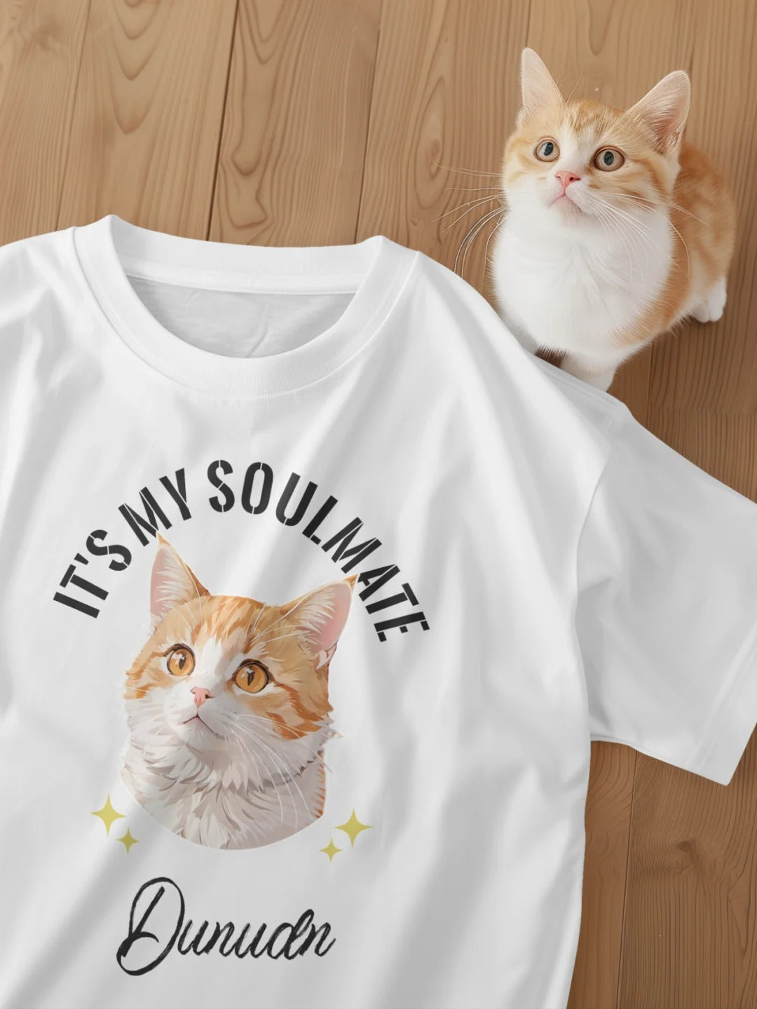 Custom Cartoon Pet T-Shirt | Personalized Cotton Tee | Buy 2 Get 15%off & Free Shipping