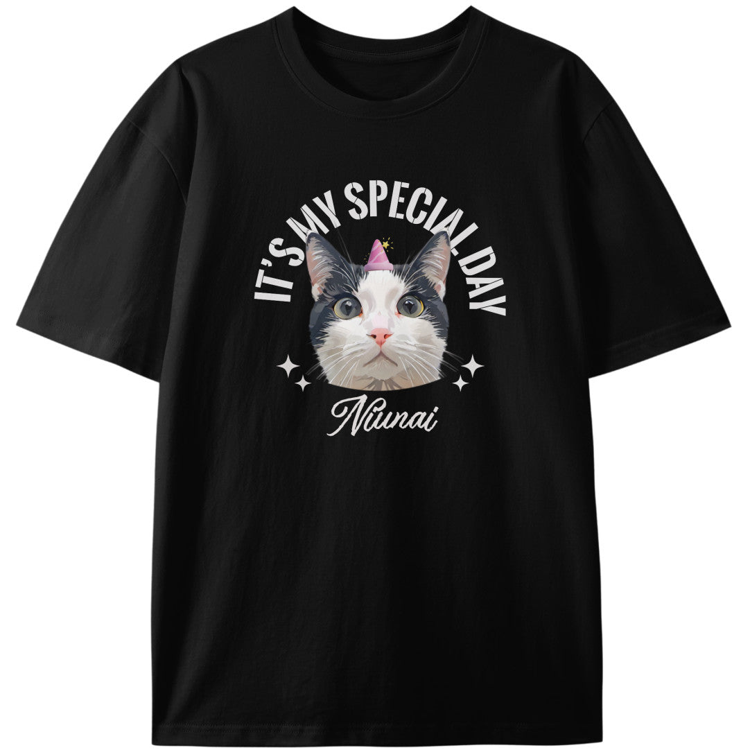 Custom Cartoon Pet T-Shirt | Personalized Cotton Tee | Buy 2 Get 15%off & Free Shipping