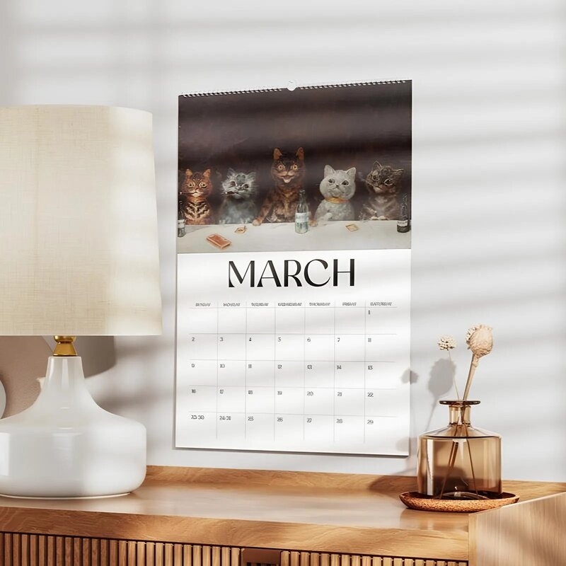 🔥 Hot Sale ✨ - 🐾 Ugly Medieval Cats Calendar 2025