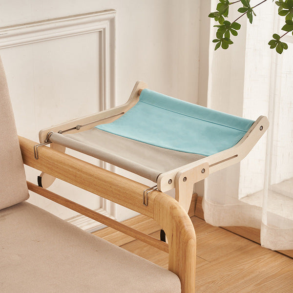 🐱Hot Sale 25%Off - Extra-Long Bedside Cat Hammock💝