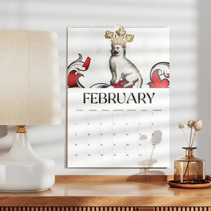 🔥 Hot Sale ✨ - 🐾 Ugly Medieval Cats Calendar 2025