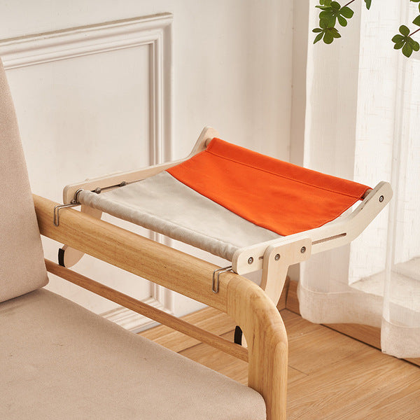 🐱Hot Sale 25%Off - Extra-Long Bedside Cat Hammock💝