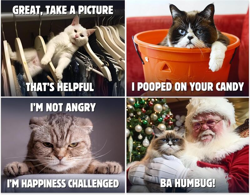 🔥 Hot Sale ✨😾 2025 Peed-Off Cats Calendar - Funny Cat Themed Gifts For Cat Lovers
