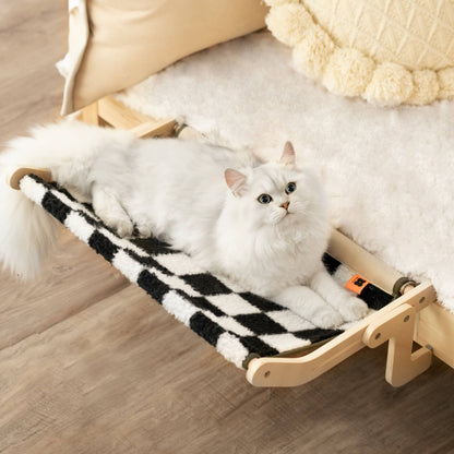 🐱Hot Sale 25%Off - Extra-Long Bedside Cat Hammock💝