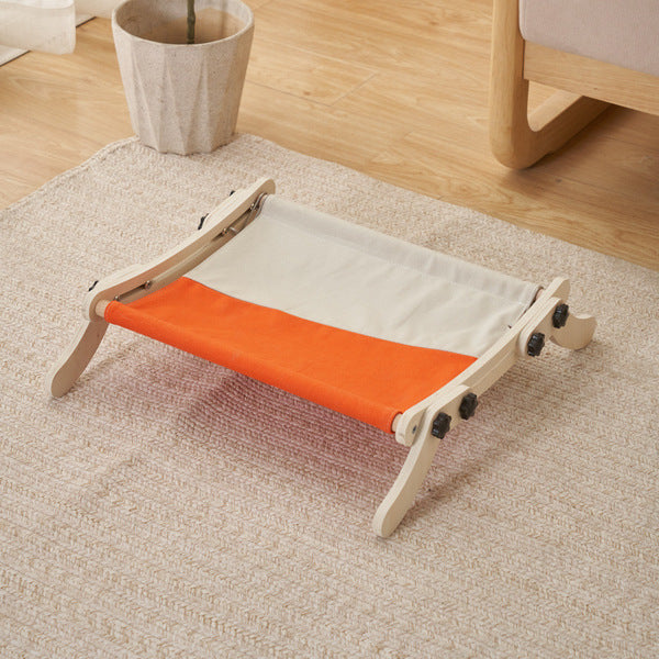 🐱Hot Sale 25%Off - Extra-Long Bedside Cat Hammock💝