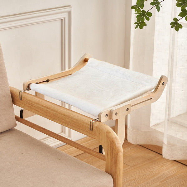 🐱Hot Sale 25%Off - Extra-Long Bedside Cat Hammock💝