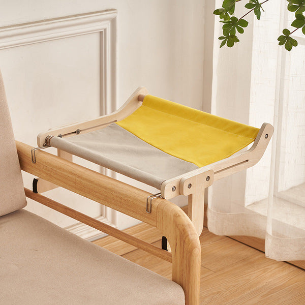 🐱Hot Sale 25%Off - Extra-Long Bedside Cat Hammock💝