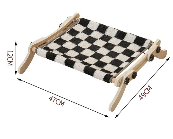 🐱Hot Sale 25%Off - Extra-Long Bedside Cat Hammock💝