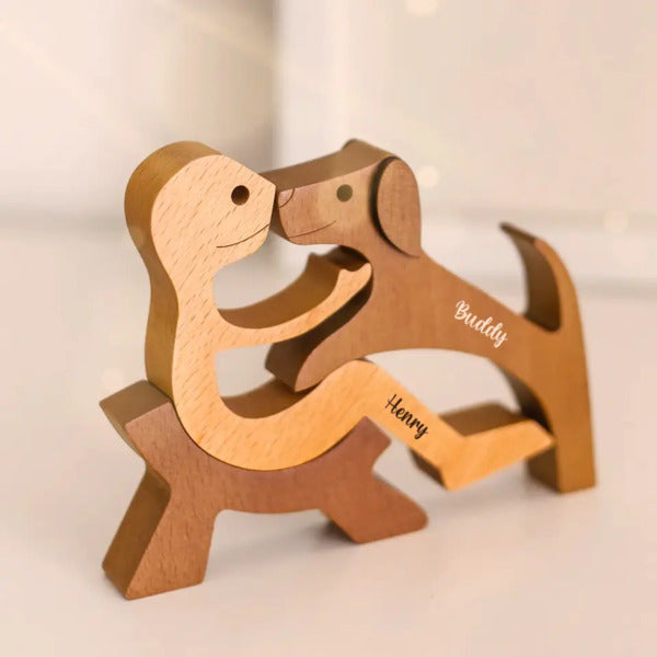 Personalized Wooden Pet Carvings - Perfect Gift for Pet Lovers