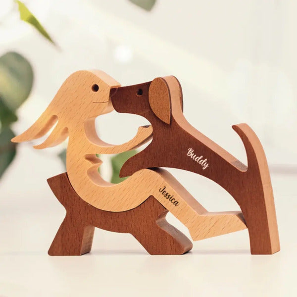 Personalized Wooden Pet Carvings - Perfect Gift for Pet Lovers