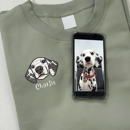 🔥Hot Sale 30% off - Personalized Embroidered Pet Name Hoodies and Sweatshirts