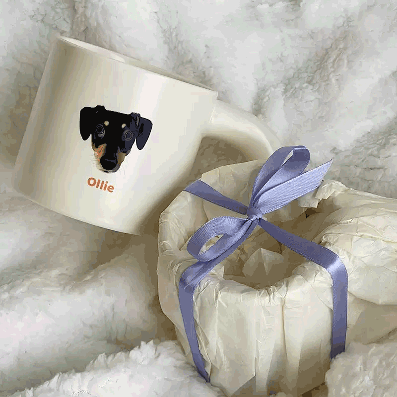 Personalized Gifts Hand-Drawn Ceramic Mug