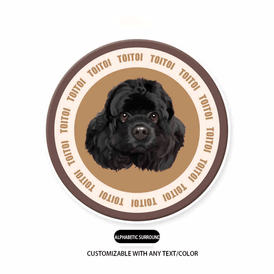 Custom Pet Illustration Rug - Personalized Polyester Pet Memorial Gift