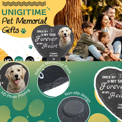 Natural Stone Pet Memorial - Personalized Pet Gravestone for Lasting Tribute