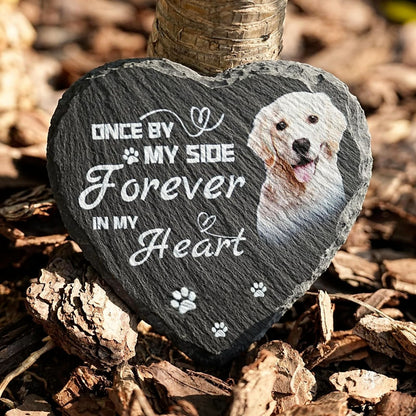 Natural Stone Pet Memorial - Personalized Pet Gravestone for Lasting Tribute
