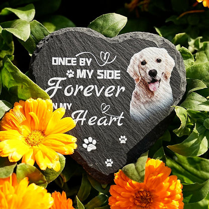 Natural Stone Pet Memorial - Personalized Pet Gravestone for Lasting Tribute