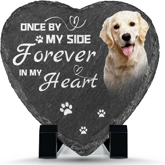 Natural Stone Pet Memorial - Personalized Pet Gravestone for Lasting Tribute