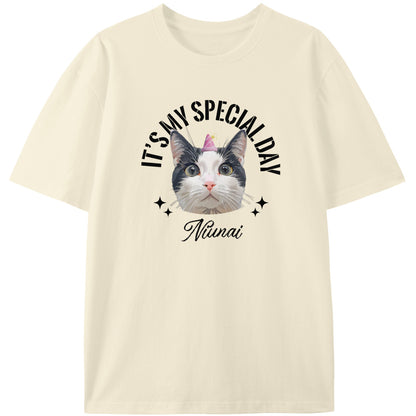 Custom Cartoon Pet T-Shirt | Personalized Cotton Tee | Buy 2 Get 15%off & Free Shipping