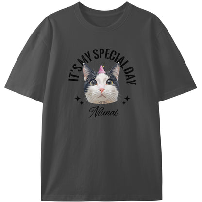 Custom Cartoon Pet T-Shirt | Personalized Cotton Tee | Buy 2 Get 15%off & Free Shipping