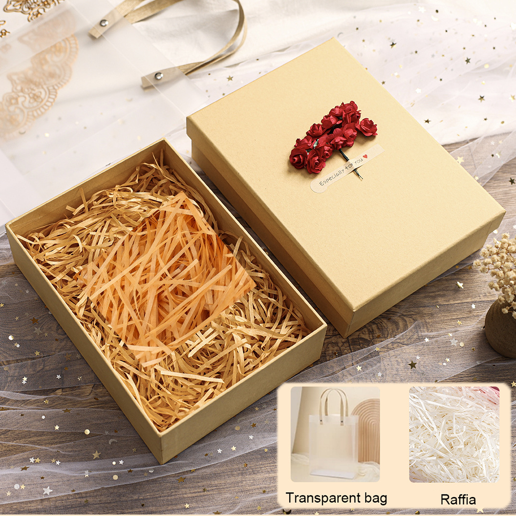 PURPURKITTY Gift Box - Kraft Paper Packaging for Holidays & Special Occasions