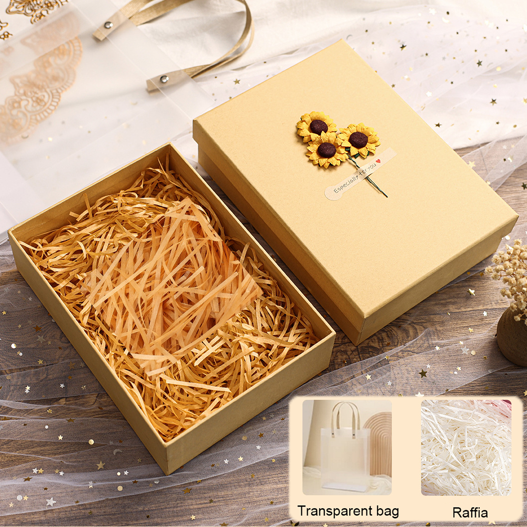 PURPURKITTY Gift Box - Kraft Paper Packaging for Holidays & Special Occasions